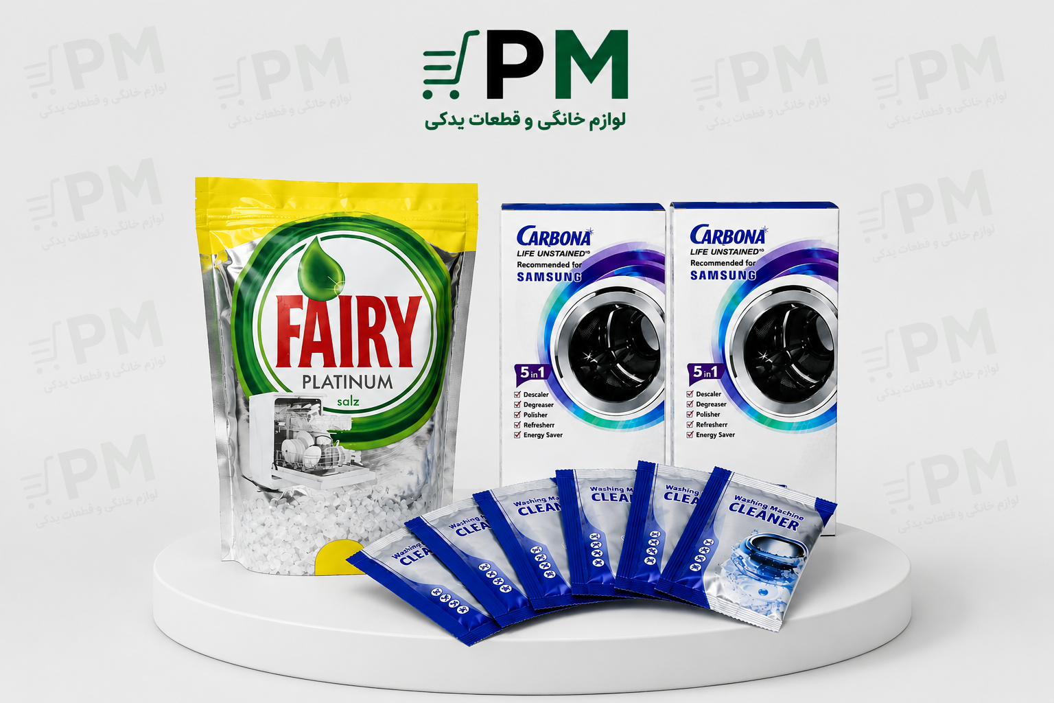 پک اقتصادی قرص فینیش کوانتوم ۸۰ عددی اصلینمک فیریجرمگیر کربونا اصلی ظرفشویی