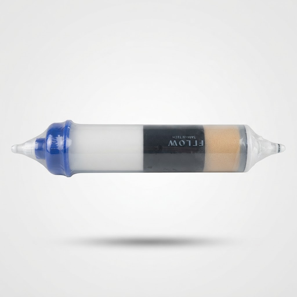 فیلتر آب یخچال و ساید بای ساید سه مرحله‌ای آنتی‌باکتریال با تکنولوژی تایوان